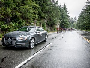 Lead Car and sponsor of the event, Audi